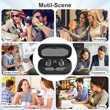 Load image into Gallery viewer, Translation Earbuds Real Time, 3-in-1 Language Translator Earbuds, 138 Languages &amp; Accents Translation Device, Play Music Over-Ear Wireless Translation Headphones for Travel Business
