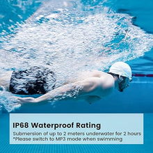 Load image into Gallery viewer, Run Plus Bone Conduction Headphones, IP68 Waterproof Swimming Headphones, Open Ear Bluetooth Headphones with Mic and 32GB MP3, Wireless Sports Headphone for Running, Swimming, Cycling, Pink
