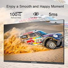 Load image into Gallery viewer, SANSUI Monitor 24 Inch 100Hz PC Monitor, HDMI VGA Ports VESA Mount, FHD Computer Monitor Ultra-Slim Ergonomic Tilt Eye Care for Home Office (ES-24F2, HDMI Cable Included)
