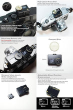 Load image into Gallery viewer, OLED Light Meter, Meter S Brass Version, New Screen Design, Real-time Metering and One-Button Metering for Vintage Cameras (Brass Dial)
