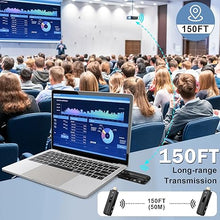 Load image into Gallery viewer, Wireless HDMI Transmitter and Receiver,Upgraded LED Display,4K Decode &amp; 1080P Output,Plug and Play Portable 2.4G/5G Wireless HDMI Extender,Compatible with PC/Laptop/Camera/HDTV/Projector/TV Box
