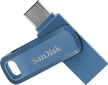 Load image into Gallery viewer, SanDisk 512GB Ultra Drive Dual Go USB Type-C Flash Drive, Blue - SDDDC3-512G-G46NB
