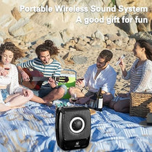 Load image into Gallery viewer, Voice Amplifier with Dual Professional Microphones Wireless-25W Portable Microphone and Speaker Pa System, Bluetooth Speaker with Microphone Megaphone for Teachers Outdoor Indoor ect
