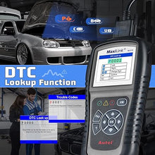 Load image into Gallery viewer, Autel MaxiLink ML519 Enhanced Mode 6 OBD2 Scanner Auto Diagnostic Scan Tool Check Engine Fault Code Reader CAN Scan Tool, Upgraded Ver. of AL319
