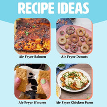 Load image into Gallery viewer, Tasty Personal Air Fryer, Healthier Meals in Minutes, Adjustable Temp Control up to 400°F, Easy-to-Use Design, Nonstick Basket and Tray Made without PFAS, PFOA, PFOS &amp; PTFE, 900 Watts, 2-Quart, White
