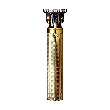 KISS Precision Blade Cordless Hair Trimmer with Stainless Steel T-Blade, High-Torque Motor, 3 Blade Guards, USB Charging, Long-Lasting Lithium-Ion Battery, Waterproof, Up to 4 Hours Runtime