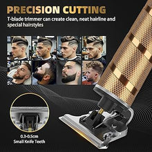 Load image into Gallery viewer, Ufree Hair Trimmer &amp; Beard Trimmer for Men Professional, Electric Razor Shavers for Men, Zero Gapped T Blade Edgers Liners, Barber Clippers for Hair Cutting Mustache Facial, Mens Gifts
