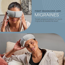 Load image into Gallery viewer, LifePro Portable FSA/HSA Eligible Eye Massager with Heat and Vibration-4 Soothing Modes for Compression Massage to Help Reduce Puffy and Dry Eyes-Rechargeable Heated Migraine Mask with Bluetooth Music
