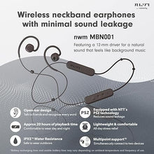 Load image into Gallery viewer, nwm NTT Sonority Wireless Open-Ear Speakers (Neckband) with PSZ Technology MBN001 Dark Brown
