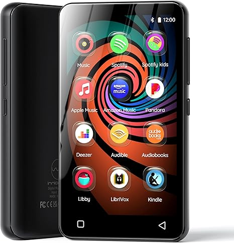 160GB MP3 Player with Bluetooth and WiFi, innioasis Music Player with Spotify,Pandora,Amazon Music,4