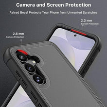 Load image into Gallery viewer, M MYBAT PRO Maverick Series for Samsung Galaxy S25 Plus Case with Belt Clip Holster, 6.7 inch, Heavy Duty Military Grade Drop Protective Case with 360° Rotating Stand (No Screen Protector) Black
