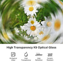 Load image into Gallery viewer, Walking Way Whirlpool Camera Effects Filter, Tunnel Vision Lens Filter, Spiral Halo Prism Lens Filter with Vortex and Circular Halo Frame Effect for Camera Lens (72mm)
