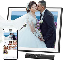 Load image into Gallery viewer, Dragon Touch Digital Picture Frame - 19 Inch WiFi Large Digital Photo Frame with 64GB Storage, FHD Screen, Easy Setup to Share Photos or Videos Remotely via Vphoto App from Anywhere(Not Touchscreen)
