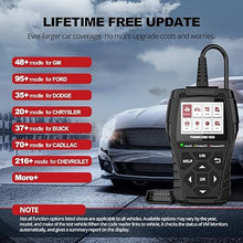 Load image into Gallery viewer, THINKCAR OBD2 Scanner for Car, Thinkobd 500 Check Engine Code Reader with Lifetime Free Upgrade, Emission Test Scan Tool for Mechanics, Car Diagnostic Scanner for All OBD-II Cars After 1996 Black
