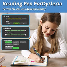 Load image into Gallery viewer, Translation Pen, Translator Pen Text to Speech Device, Reading Pen for Dyslexia, Scan Reader Pen OCR Digital Pen Reader, Wireless Translation Pen Scanner for Students Traveler Adults Business
