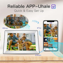 Load image into Gallery viewer, 10.1 Inch Digital Picture Frame WiFi Smart Digital Photo Frame 16GB Free Storage 1280 * 800 IPS HD Touch Screen Picture Frame Share Photos/Videos Instantly via Uhale App from Anywhere
