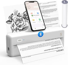 Load image into Gallery viewer, HPRT Wireless Portable Printers - Portable Printers Wireless for Travel, Mobile Office, School, Home - Bluetooth Wireless Printer Compatible with iOS Android
