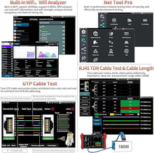 Load image into Gallery viewer, Rsrteng CCTV Tester 4K 12MP IP Camera Tester POE++ Max 90W POE Camera Tester 8MP TVI/CVI/AHD/CVBS Coaxial Camera Tester,1CH SFP Module,WiFi,Network Tools,Cable Tester,HDMI/VGA,POE Detection
