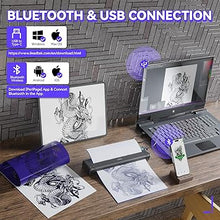 Load image into Gallery viewer, P90 Wireless Tattoo Stencil Printer - Professional &amp; Beginner Friendly, Bluetooth &amp; USB Connectivity, Free Stencil Paper Included
