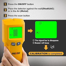 Load image into Gallery viewer, PREXISO Stud Finder Wall Scanner 5-In-1 Wall Stud Finders &amp; Scanners, Stud Finder Tool for Wood Ac Wire Metal Studs Joist Pipe, Stud Detector De Madera En Paredes, Beam Finders for Center and Edge
