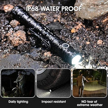 Load image into Gallery viewer, WUBEN T2 Pen Flashlight, 550 Lumens AA Flashlight, EDC Tactical Flashlight, 2AA Battery Powered, with Memory Function, 5 Lighting Modes, IP68 Waterproof, for Camping, Work, Repair, Emergency
