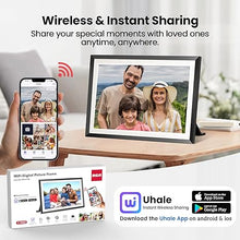 Load image into Gallery viewer, RCA 10.1" WiFi Digital Picture Frame, Electronic Photo Frames 32GB Storage, HD IPS Touch Screen WiFi Frame/Auto Rotate/Wall Mounted, Easy Setup in Uhale App to Share Photo/Video Anytime | (2 Pack)
