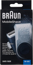 Load image into Gallery viewer, Braun Electric Razor for Men, M90 Mobile Electric Shaver, Precision Trimmer, Washable
