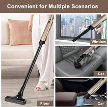 Load image into Gallery viewer, Handheld Vacuum Cleaner, Cordless Car Vacuum with Digital Display &amp; Detachable Dust Box, Compact Vacuum with Extend Pipe for Car, Home, Office, Pet, Handheld Vacuum
