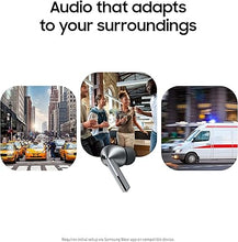 Load image into Gallery viewer, SAMSUNG Galaxy Buds 3 Pro AI True Wireless Bluetooth Earbuds, Noise Cancelling, Sound Optimization, Real-Time Interpreter, Redesigned Comfort Fit, Silver [US Version, Amazon Exclusive 2Yr Warranty]
