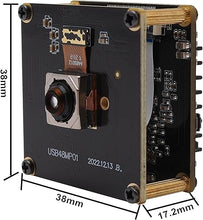 Load image into Gallery viewer, USB Camera Module Autofocus Webcam with 48MP Sensor Mini 4K Camera Embedded Webcam Board for Computer USB2.0 UVC Video PC Opencv Camera Module
