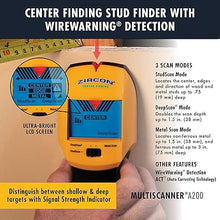 Load image into Gallery viewer, Zircon Multiscanner A200 Electronic Wall Scanner / Metal Detector/ Live AC Wire Detection With SpotLite Pointer
