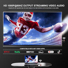 Load image into Gallery viewer, Wireless HDMI Transmitter and Receiver,Plug&amp;Play HDMI Wireless Transmitter and Receiver with 5G,Wireless HD Extender Kit Support USB C Streaming Video and Audio to Monitor from Laptop,Camera,STB

