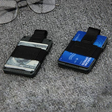 Load image into Gallery viewer, Business Card Holders Credit Card Holder,Aluminum Metal Card Holders Wallet, Slim Metal Wallet, Rfid Wallet for Men,Minimalist Money Clips,Holds 18 Cards and Cash.
