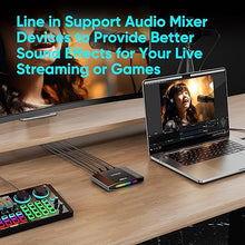 Load image into Gallery viewer, 4K 60fps HDMI Video Game Capture and Passthrough Support HDR &amp; VRR,1080P 120fps Capture for Games Console Live Streaming and Video Recording in 4K
