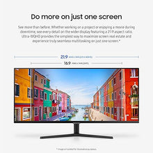 Load image into Gallery viewer, SAMSUNG 34" ViewFinity S50GC Series Ultra-WQHD Monitor, 100Hz, 5ms, HDR10, AMD FreeSync, Eye Care, Borderless Design, PIP, PBP, LS34C502GANXZA, 2023, Black
