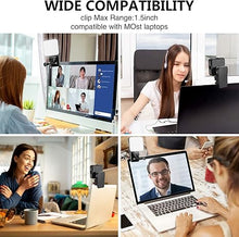 Load image into Gallery viewer, Video Conference Lighting, Foxin Zoom Lighting for Computer, Webcam Light, Zoom Light with Clip Stand 3 Modes for Video Conferencing/Remote Working/Zoom Calls/Self Broadcasting/Live Streaming
