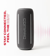 Load image into Gallery viewer, Compaq 40W Bluetooth Speaker – Portable Speaker with Bluetooth 5.3, IPX6 Waterproof, Uninterrupted Playtime, LED – Power and Performance for Indoor and Outdoor
