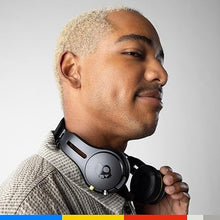 Load image into Gallery viewer, Skullcandy Icon ANC On-Ear Active Noise Cancelling Wireless Bluetooth Headphones, 60 Hr Battery, Microphone, Works with iPhone Android - Black
