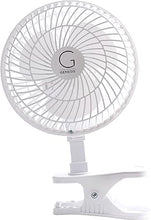 Load image into Gallery viewer, Genesis 6-Inch Clip Convertible Table-Top &amp; Clip Fan Two Quiet Speeds - Ideal For The Home, Office, Dorm, More Off White
