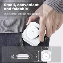 Load image into Gallery viewer, Charging Station for Apple Multiple Devices - 3 in 1 Foldable Magnetic Wireless Charger Dock - Travel Charging Pad for iPhone 16 15 14 13 12 Pro Max Plus Watch &amp; Airpods
