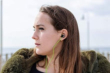 Load image into Gallery viewer, LUDOS Ultra Wired Earbuds in-Ear Headphones, 5 Years Warranty, Earphones with Microphone, Noise Isolating Ear Buds, Memory Foam for iPhone, Samsung, School Students, Kids, Women, Small Ears - Green
