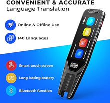 Load image into Gallery viewer, Newest Model - Portable Offline &amp; Online Pen Scanner and 140 Language-Photo Translator for Dyslexia Students - Easy-to-Use and Highly Portable
