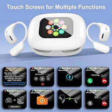 Load image into Gallery viewer, AI Language Translator Earbuds: 3-in-1 LCD Translation Earphone 144 Languages &amp; Accents Translation in Real Time, 8 Offline Language Translation Packs Ideal for Travel Business Learning, Milkwhite
