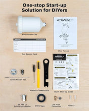Load image into Gallery viewer, InoKraft D1 LVLP Air Spray Gun Basic Kit, Ease of use, Paint Gun for Cars &amp; House DIY Painting, 1.3mm Nozzle, with Paint Sprayer Accessories
