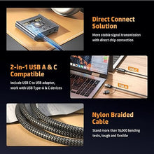 Load image into Gallery viewer, WARRKY 4K HDMI Capture Card [with Fixed USB 3.0 Cable, 4K Loop Out, No-Latency] 1080P 60FPS Cam Link Video/Audio Capture Device for Streaming, Game Recording, Compatible for Nintendo/PS5/xBox/PC-Gray
