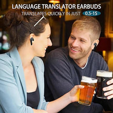 Load image into Gallery viewer, Language Translator Earbuds, Two-Way Instant Language Translator Real Time with APP for 144 Languages,Fast Reaction Translation Device
