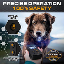 Load image into Gallery viewer, INVIROX Dog Shock Collar [Ultra K9] 124 Training Levels, 4 Powerful Modes with Night-Light and ¾ Mile Range 100% Safe Dog Training Collar for Large Dogs IP67 Waterproof
