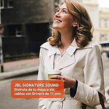 Load image into Gallery viewer, JBL Live Free 2 - True Wireless Noise Cancelling Earbuds, Up to 35hrs of Playtime, 6 mics for Perfect Calls with Zero Noise, IPX5 Waterproof, Oval Tubes for Better Comfort, Isolation, &amp; bass (Black)
