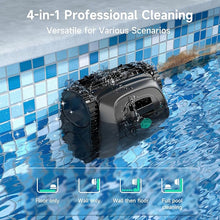 Load image into Gallery viewer, (2025 Upgrade) WYBOT C1 Robotic Pool Vacuum for Inground &amp; Above Ground Pools, 150mins Cordless Pool Cleaner 4-in-1 Wall &amp; Waterline Cleaning Up to 1,614sq.ft, Smart Navigation, App Support
