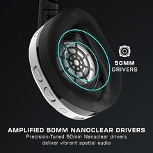 Load image into Gallery viewer, Turtle Beach Stealth 600 Gen 3 Wireless Multiplatform Amplified Gaming Headset for PS5, PS4, PC, Mobile – Bluetooth, 80-Hr Battery, AI Noise-Cancelling Flip-to-Mute Mic, 50mm Speakers – White
